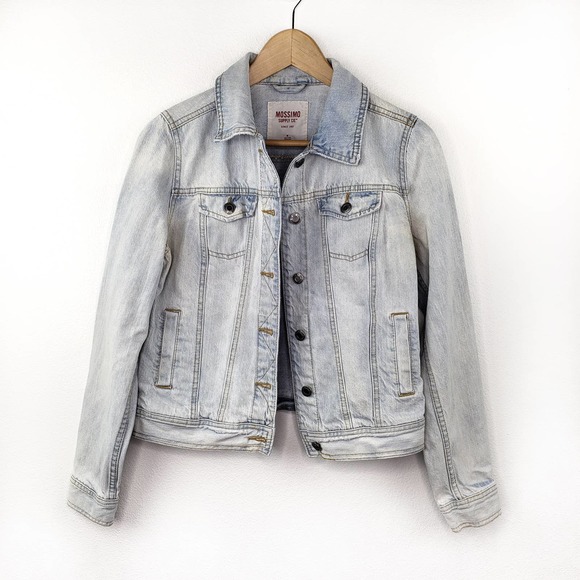 Mossimo Supply Co Light Blue Jean Jacket - Picture 1 of 7